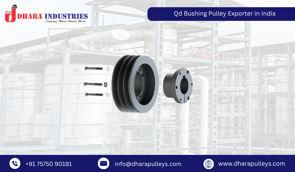 Qd Bushing Pulley Exporter in India