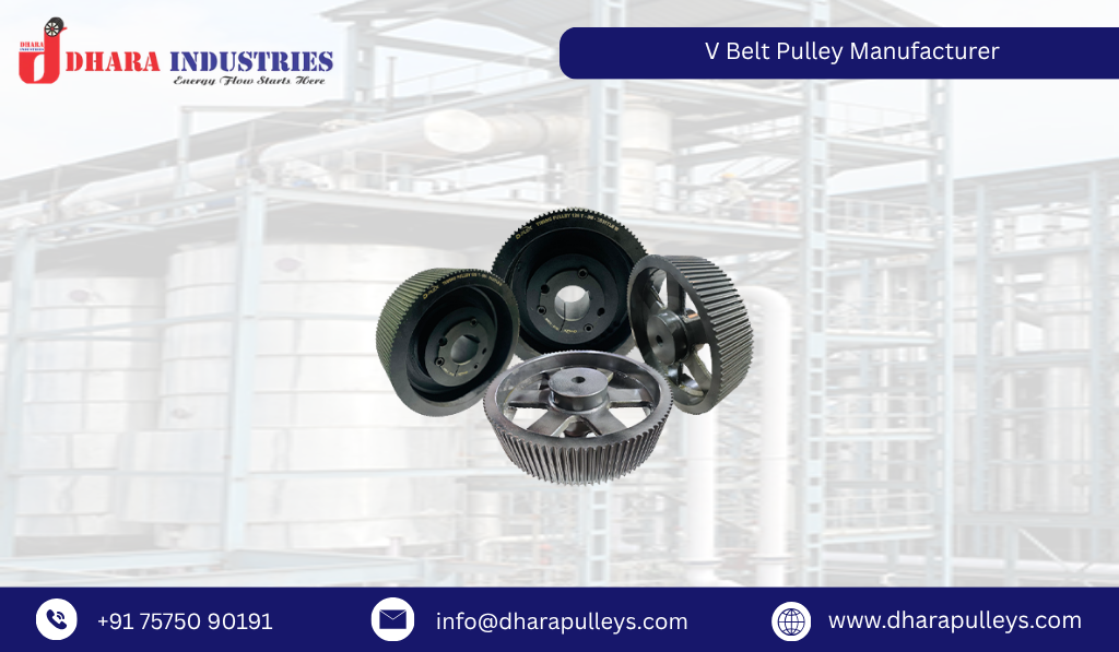 V Belt Pulley Manufacturer